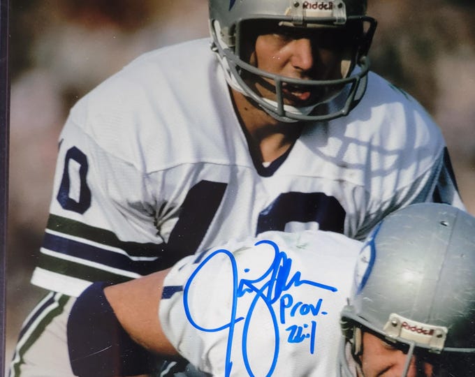 Jim Zorn Authentic Signed 8x10 Photo W/ Beckett BAS COA Seattle Seahawks #10