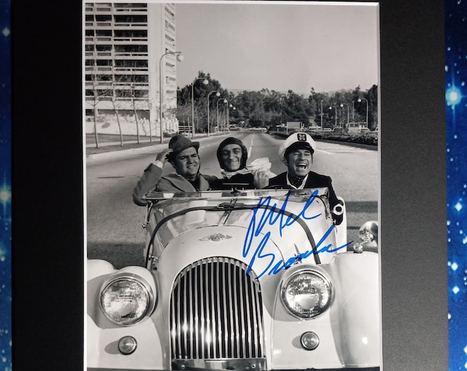 Mel Brooks 8x10 Authentic Signed Photo With An 11x14 Frame Ready Matting + 3rd party Authentication