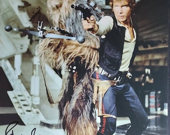 Peter Mayhew 11x14 Authentic Signed Photo W/ Beckett COA - Star War - Chewbacca