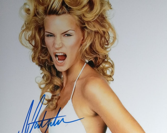 Natasha Henstridge Authentic Signed 8x10 Photo W/ A1COA - Model - Actress - Species