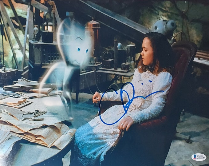 Christina Ricci 11x14 Authentic Signed Photo W/ Beckett COA - Casper
