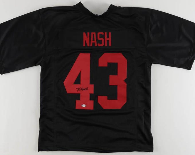 Kevin Nash Authentic Signed XL Jersey W/ PSA COA WcW WwE Wolfpack