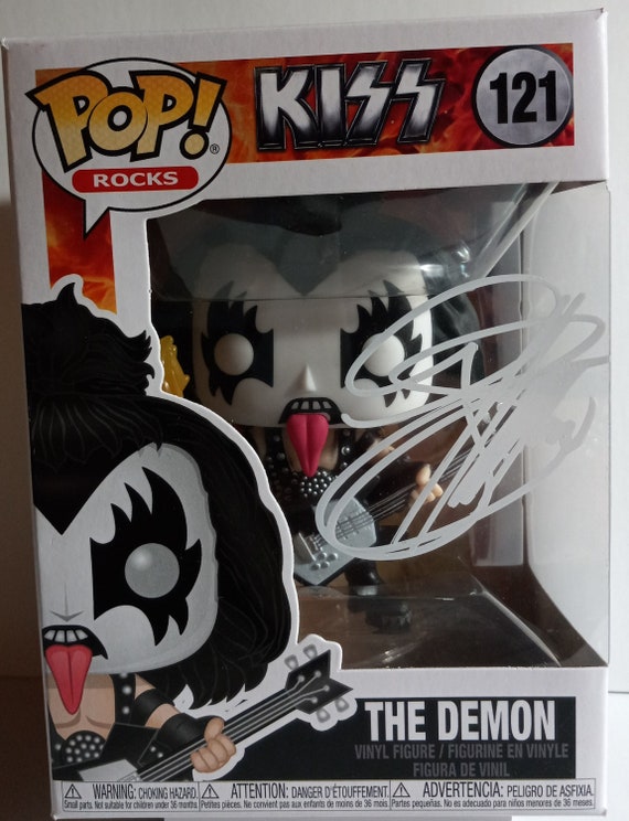Gene Simmons Authentic Signed Funk Pop #121 - RARE - W/ COA - KISS