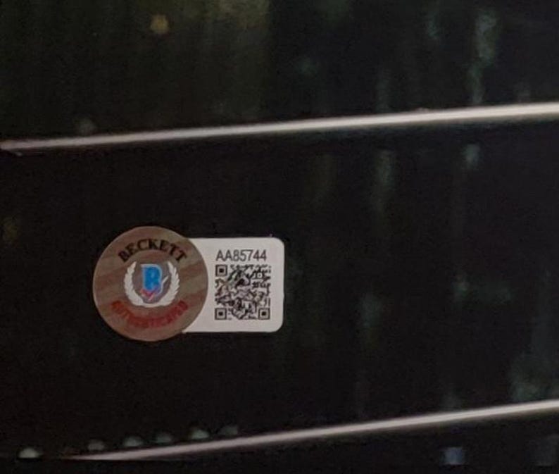 Bas Authenticated Sticker Anne Hathaway Authentic Signed 8x10 Photo Beckett BAS COA Dark Knight ...