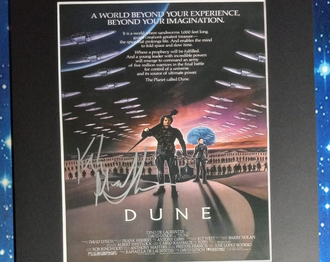 Kyle MacLachlan Authentic Signed 8x10 Photo In A Frame Ready 11x14 Matting Display W/ 3rd Party COA Authentication