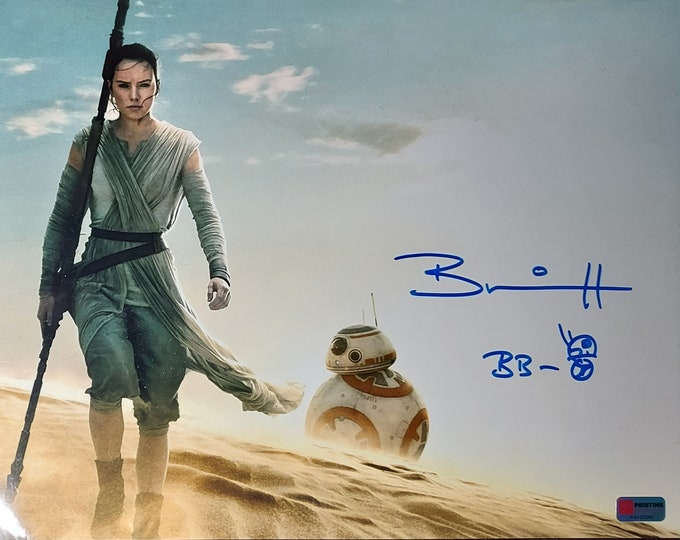 Brian Herring 11x14 Authentic Signed Photo W/ PA COA - Star Wars - BB-8