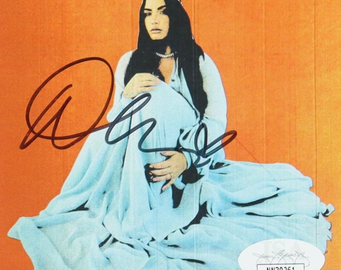 Demi Lovato Authentic Signed "Dancing With The Devil...The Art Of Starting Over" CD Insert W/ JSA Authentication