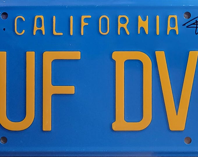 Cheech & Chong Authentic Signed License Plate W/ JSA Authentication