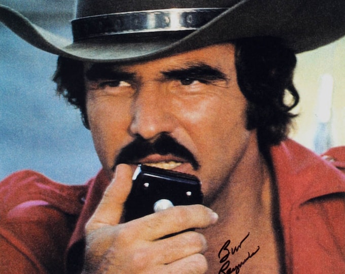 Burt Reynolds 16x20 "Smokey and the Bandit" Authentic Signed Photo W/ (Beckett COA)