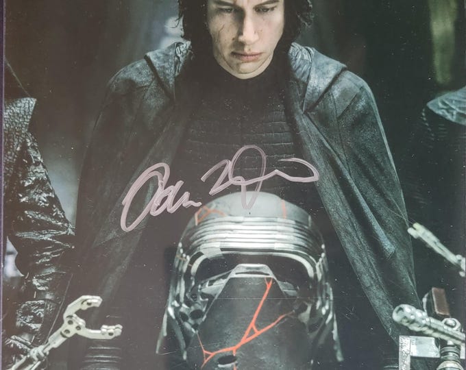 Adam Driver Authentic Signed 8x10 Photo W? Beckett BAS COA Kylo Star Wars