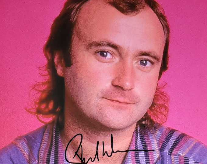 Phil Collins Authentic Signed 8x10 Photo W/ JSA COA 3rd Party Authentication- Genesis