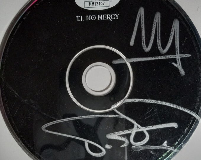 TI Authentic Signed CD W/ JSA authentication - No Mercy