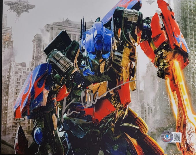 Peter Cullen Authentic Signed 8x10 Photo Beckett BAS COA Transformers