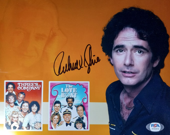Richard Kline 8x10 Authentic Signed Photo W/ PSA COA - Three's Company