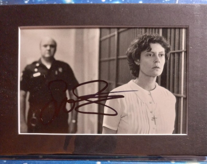 Susan Sarandon 4x6 Authentic Signed Photo With A Frame Ready 5x7 Matting + 3rd Party Authentication