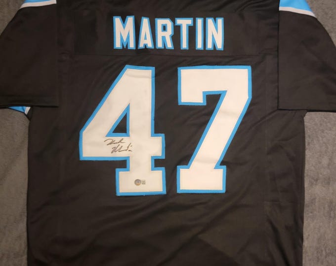 Kamal Martin Authentic Signed Jersey W/ Beckett BAS COA Carolina Panthers #47