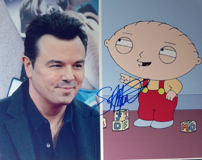 Seth McFarlane Authentic Signed 8x10 Photo W/ 3rd Party COA Authentication - Family Guy