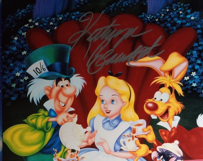 Kathryn Beaumont Authentic Signed 8x10 Photo W/ 3rd Party Authentication - Alice In Wonderland