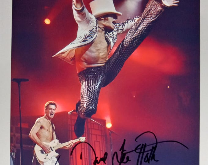David Lee Roth Authentic Signed 8.5" x 11" Autographed Photo W/ 3rd Party Authentication - Van Halen