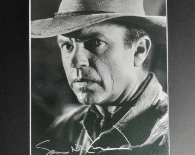Sam Neill 8x10 Authentic Signed Photo With An 11x14 Frame Ready Matting + 3rd party Authentication - Jurassic Park