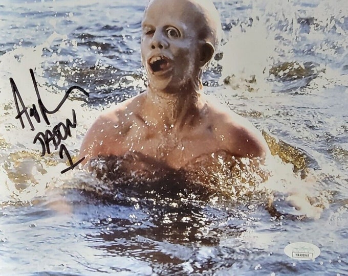 Ari Lehman Authentic Signed 8x10 Photo Jason Voorhees Friday The 13th W/ JSA COA