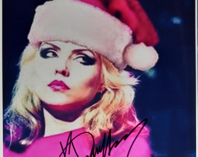 Debby Harry Authentic Signed 8.5" x 11" Autographed Photo W/ 3rd Party Authentication - Blondie