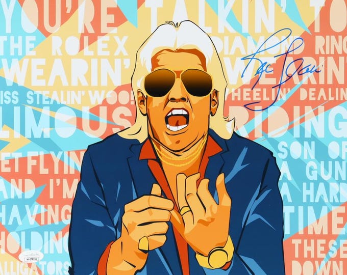 Ric Flair 11x14 Authentic Signed Photo W/ JSA Authentication