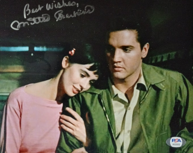 Millie Perkins 8x10 Authentic Signed Photo W/ PSA COA - Elvis - Wild In The Country