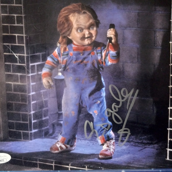 Ed Gale Authentic Signed 8x10 Photo W/ JSA Authentication - Childs Play - Chucky