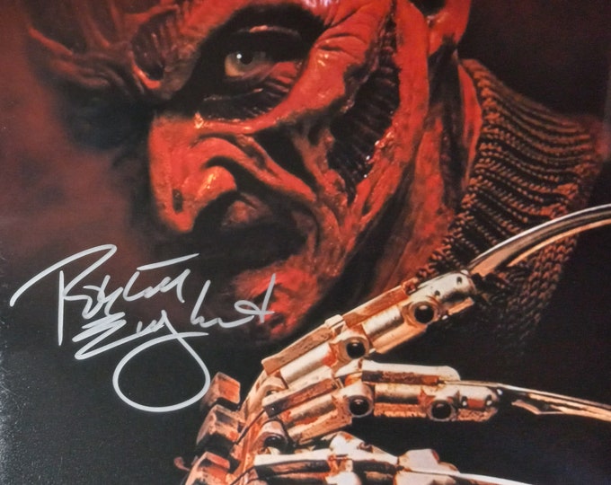 Robert Englund Authentic Signed 8x10 Photo W/ 3rd Party Authentication - Freddy Krueger - Wes Cravens: A Nightmare On Elm Street