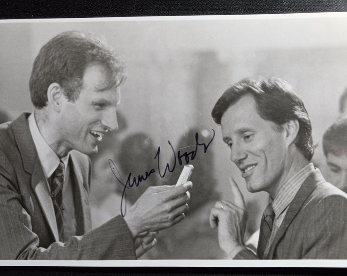 James Woods 4.25"x7.15 Authentic Signed 8x10 Photo