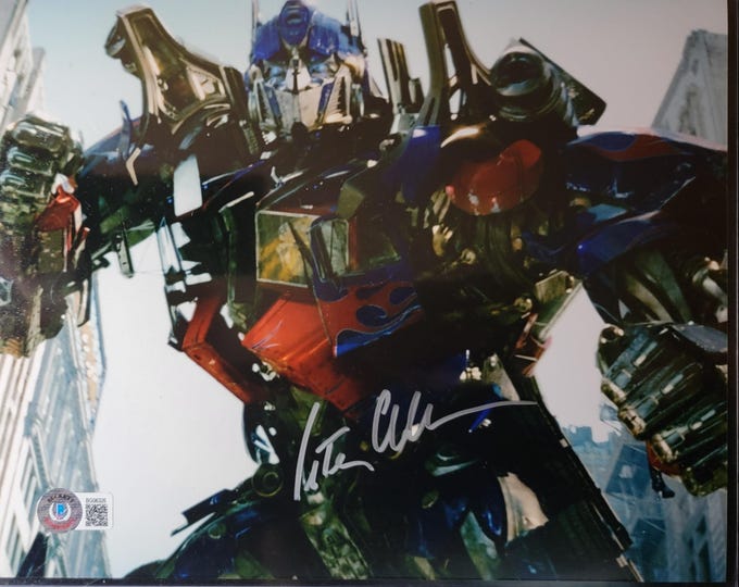 Peter Cullen Authentic Signed 8x10 Photo W/ Beckett BAS COA - Transformers - Optimus Prime