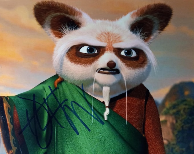 Dustin Hoffman Authentic Signed 8x10 Photo W/ 3rd Party COA Authentication - Kung-Fu Panda