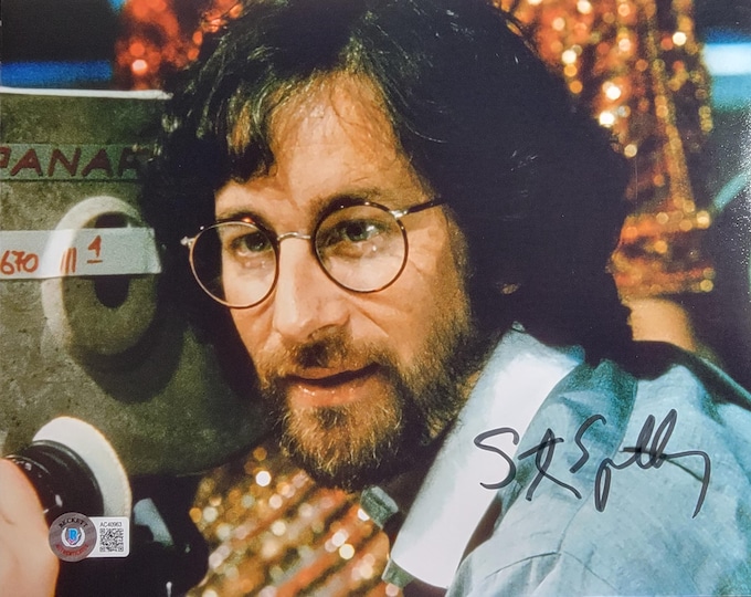 Steven Spielberg Authentic Signed 8x10 Photo W/ Beckett BAS COA