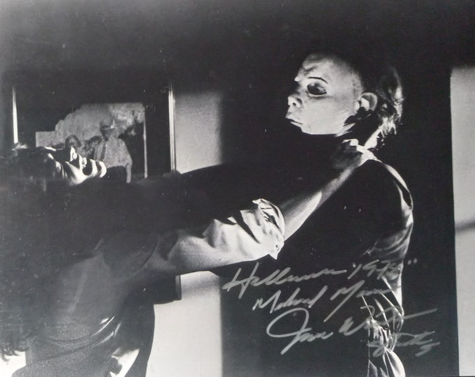 James Winburn Authentic Signed 8x10 Photo W/ Lighthouse COA - Michael Meyers - Halloween 1978 - (d.2022)