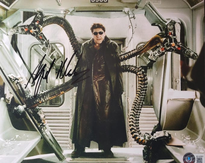 Alfred Molina Authentic Signed 8x10 Photo W/ Beckett BAS COA Spider-Man