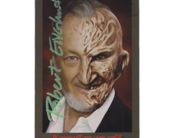 Robert Englund Authentic Signed 4x6 Postcard W/ Beckett BAS COA Authentication Freddy Krueger - A Nightmare On Elm Street