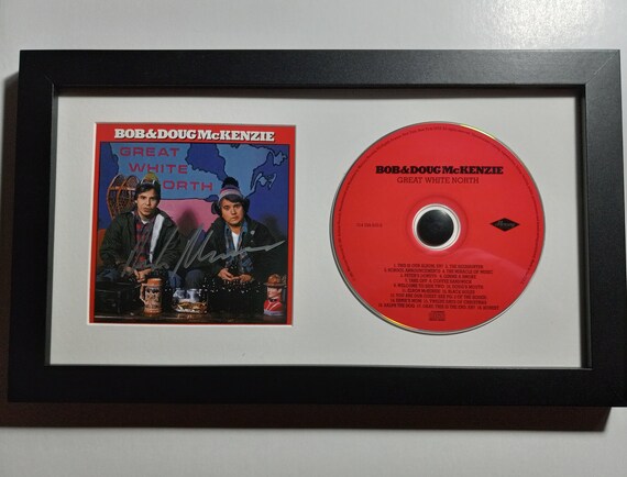 Rick Moranis Authentic Custom Framed & Signed CD Display With 3rd