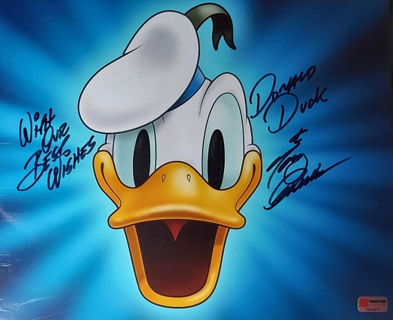 Tony Anselmo 11x14 Authentic Signed Photo W/ PA COA - Donald Duck