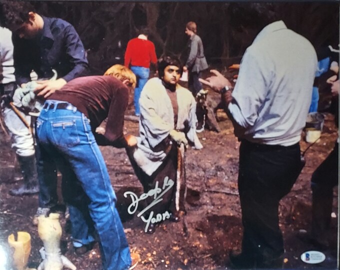 Deep Roy 11x14 Authentic Signed Photo W/ Beckett COA - Star Wars - Yoda