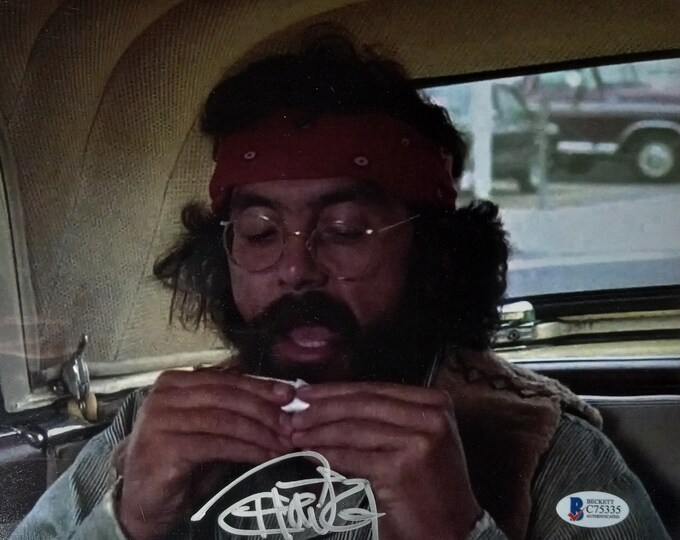 Tommy Chong 8x10 Authentic Signed Photo W/ Beckett COA