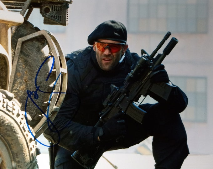 Jason Statham Authentic Signed 8x10 Photo W/ 3rd Party COA - The Expendables
