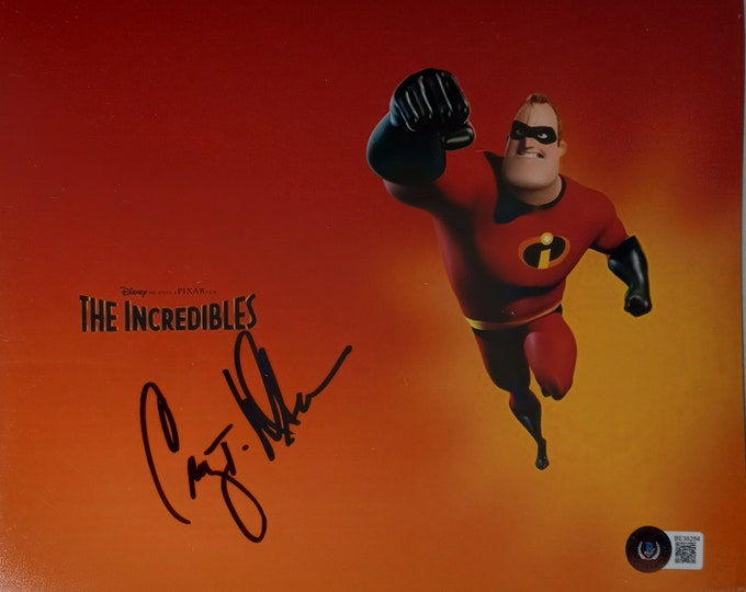 Craig T. Nelson 8x10 Authentic Signed Photo W/ Beckett COA - The Incredibles
