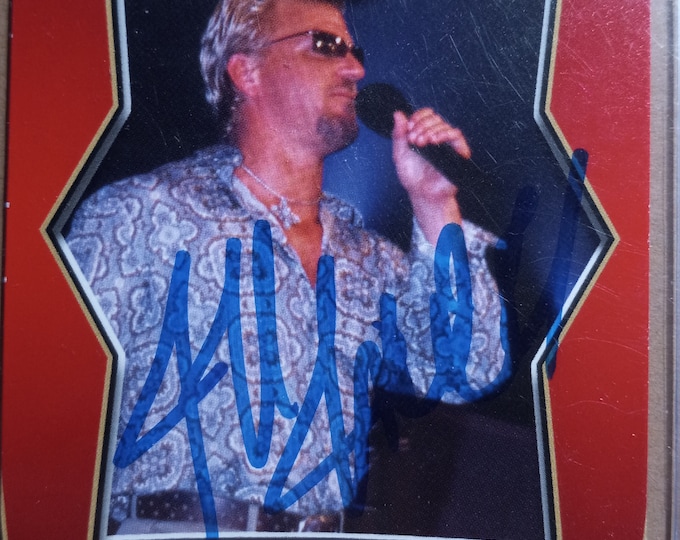 Jeff Jarrett Authentic Signed Card TNA 2008