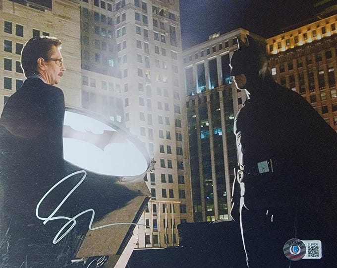 Gary Oldman Authentic Signed 8x10 Photo W/ Beckett BAS COA Batman
