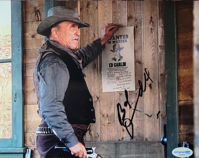 Robert Duvall Authentic Signed 8x10 Photo W/ ACOA Open Range