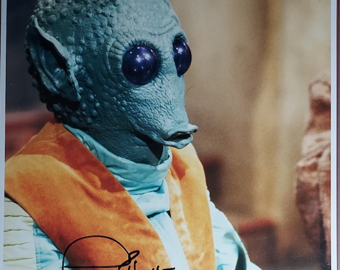 Paul Blake Authentic Signed Official Pix 8x10 Photo - Greedo - Star Wars