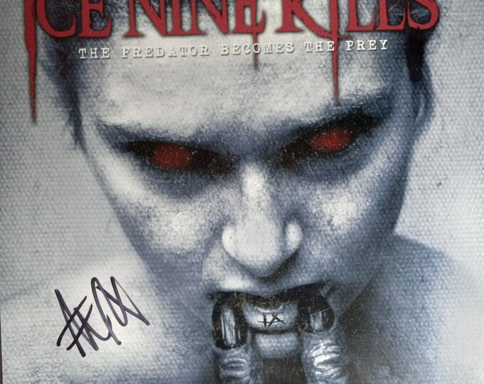 Spencer Charnas Authentic Signed 12x12 Photo W/ JSA COA - Ice Nine Kills