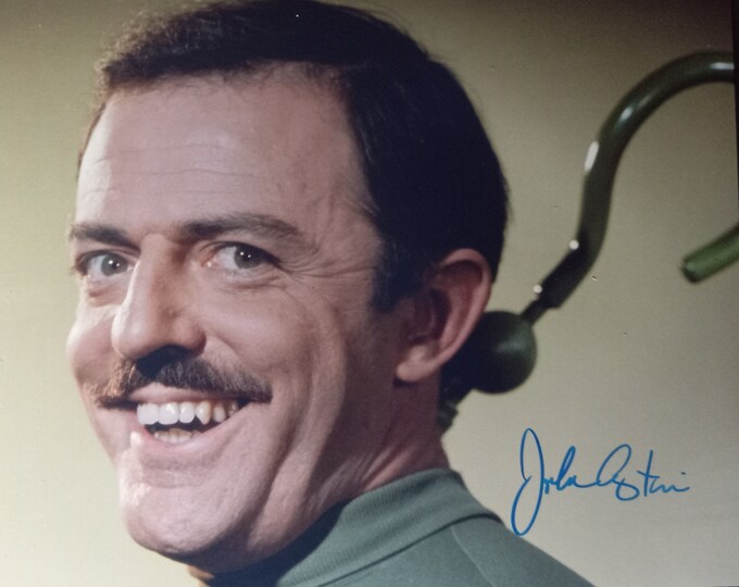 John Astin Authentic Signed 8x10 Photo W/ Lighthouse COA - Private Signing 06/2003 - Addams Family - Batman - Evil Roy Slade - Frighteners