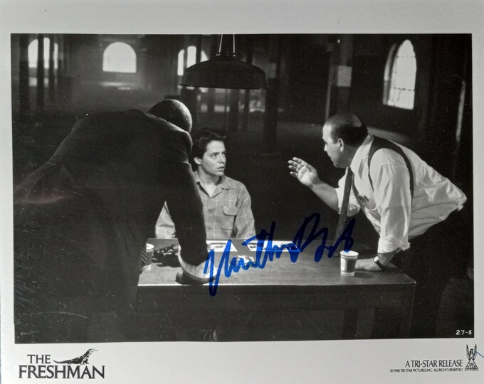 Matthew Broderick Authentic Signed 8x10 Photo W/ A1COA - The Freshman - Clark Kellogg